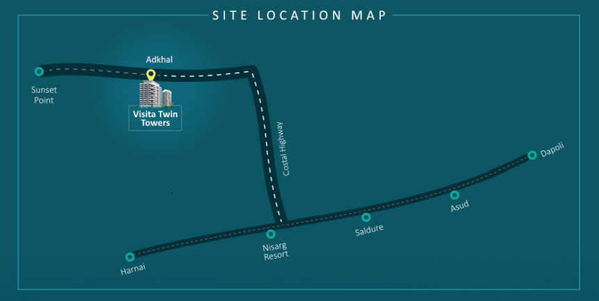 Vista Twin Towers Map